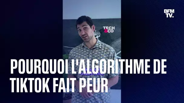 C’est quoi le problème avec l’algorithme de TikTok?