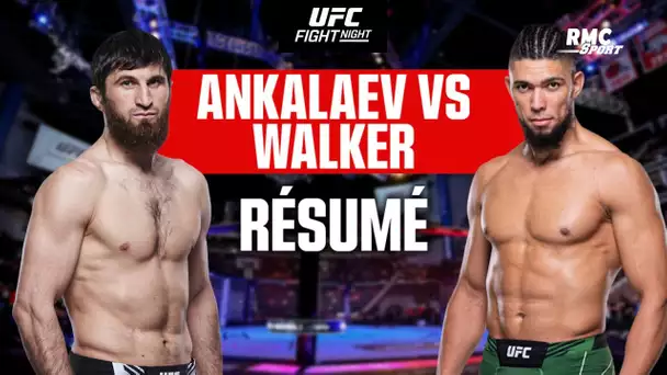 Résumé UFC : Un énorme TKO pour le premier main event de l’année entre Ankalaev et Walker