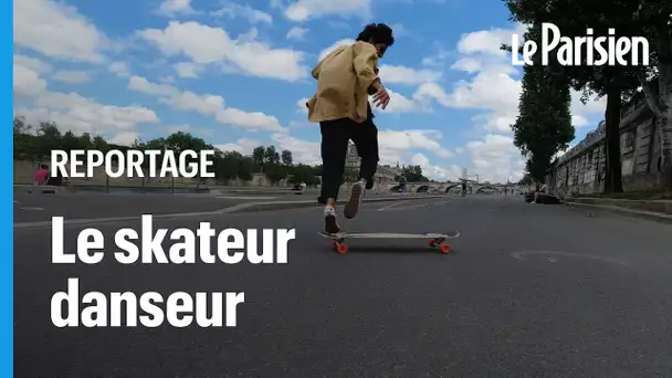 Lotfi Lamaali, le maître du longboard dancing parisien