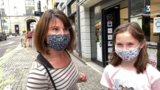 Fin du port du masque en extérieur. Réaction à Rennes : Cévina