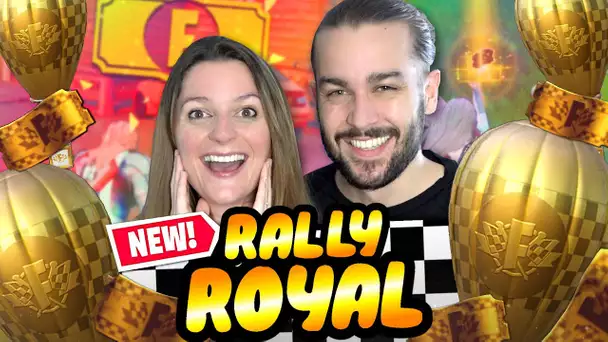 ON FAIT TOP 1 SUR LE NOUVEAU MODE RALLY ROYAL SUR FORTNITE !