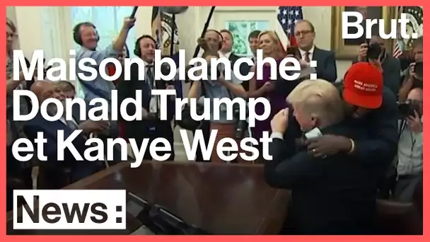 Kanye West et Donald Trump à la Maison Blanche