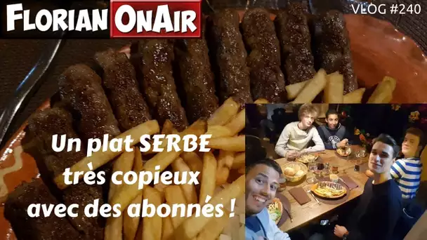 Un plat SERBE bien copieux - VLOG #240