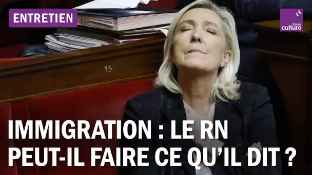 Immigration : le RN peut-il faire ce qu’il dit ?