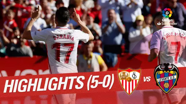 Highlights Sevilla FC vs Levante UD (5-0)