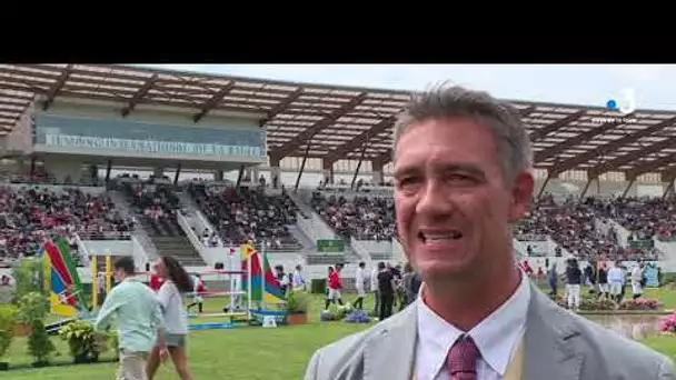 Grégory Bodo, chef de piste et metteur en scène des épreuves du Jumping de La Baule