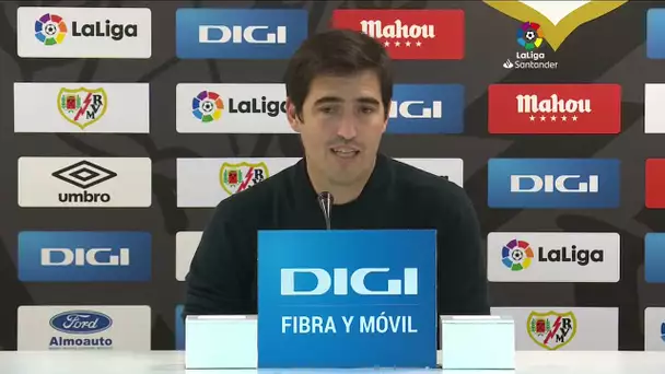 Rueda de prensa Rayo Vallecano vs Cádiz CF