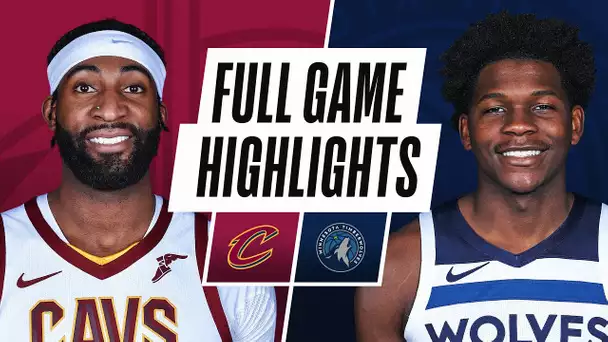 CAVALIERS at TIMBERWOLVES | FULL GAME HIGHLIGHTS | January 31, 2021