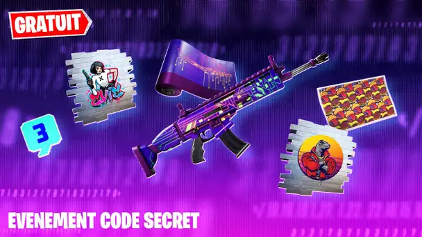 EVENEMENT CODE SECRET ET RECOMPENSES GRATUITES ! (FORTNITE NEWS)