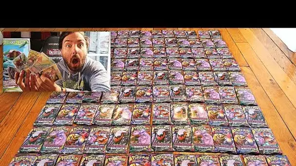 EPIC MEGA Ouverture de 100 BOOSTERS POKEMON SOLEIL & LUNE HARMONIE DES ESPRITS !
