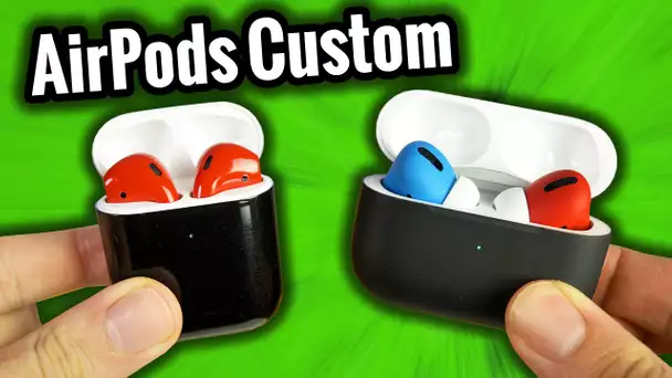 J'ai des AirPods Customisés ! (Magnifique)