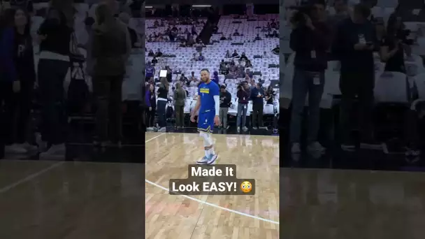 Steph Curry Can Score From ANYWHERE! 😱 | #shorts