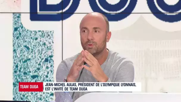 OL : "Quand vous m’interrogez, vous me laissez parler !", l’échange musclé entre Aulas et Dugarry