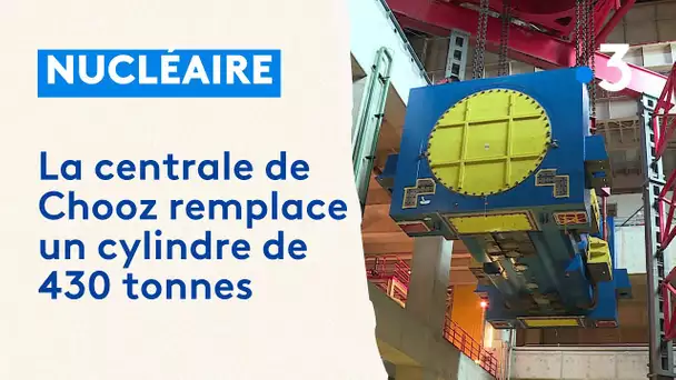 Opération exceptionnelle à la centrale nucléaire de Chooz pour remplacer stator de 430 tonnes