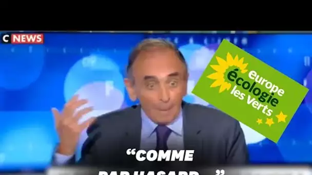 La théorie complotiste de Zemmour sur EELV vaut le détour(nement)