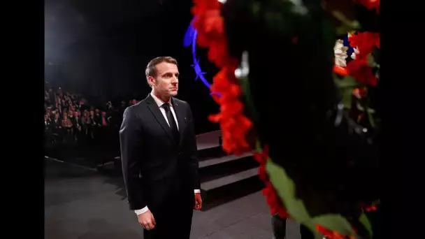 "Pour les survivants, la libération d'Auschwitz fut à peine un soulagement" (Macron)
