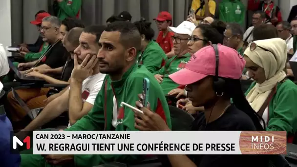 Walid Regragui: face à la Tanzanie, "nous devons être prêts à 100 pc"