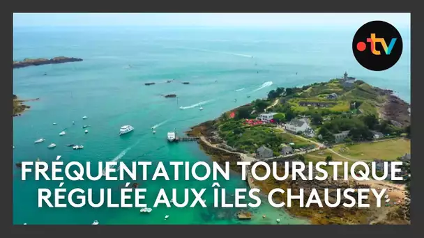 Fréquentation touristique régulée à l'archipel des îles Chausey