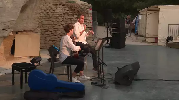 Gordes : Le contre ténor Philippe Jaroussky et le guitariste Thibaut Garcia  en concert