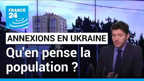 Annexion des régions ukrainiennes : qu'en pensent les populations concernées ? • FRANCE 24