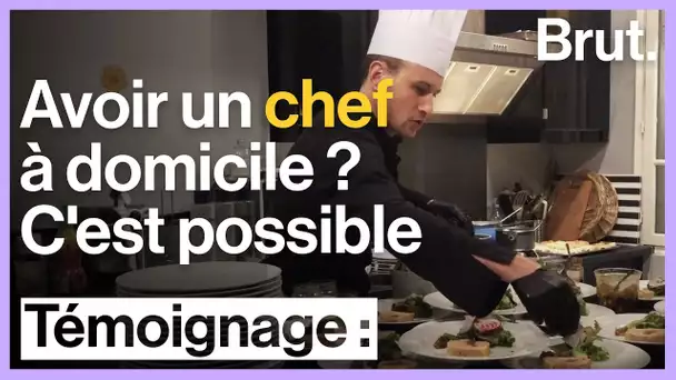 Profession : chef à domicile