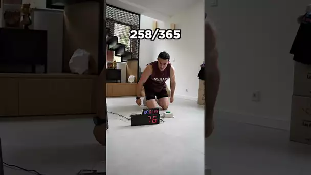 Day 258/365 One more push-up everyday during 1 year ! 🔥