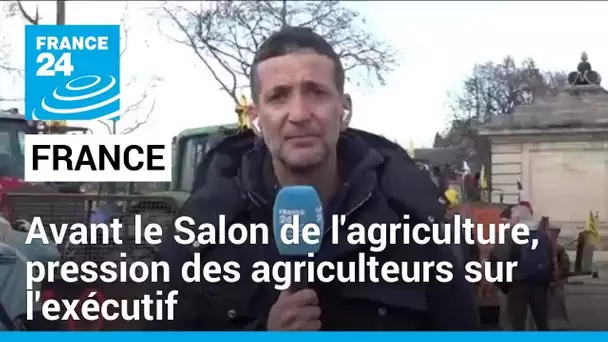France : avant le Salon de l'agriculture, pression des agriculteurs sur l'exécutif • FRANCE 24