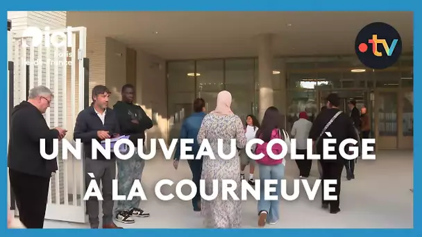 Un quatrième collège flambant neuf à la Courneuve
