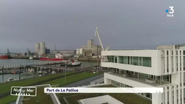 NoA sur Mer : Port maritime de la Rochelle, le plus grand port de commerce de Nouvelle-Aquitaine.