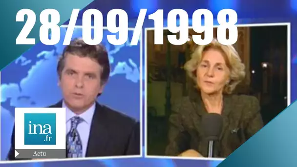 20h France 2 du 28 septembre 1998 | Elections en Allemagne |  Archive INA