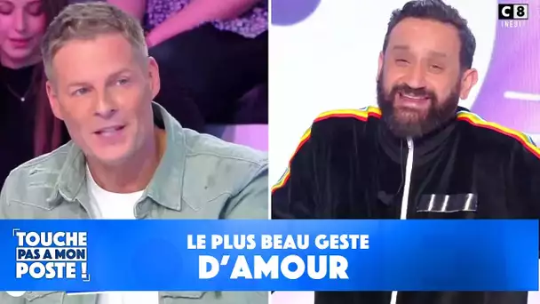 Quel est le plus beau geste fait par amour de Matthieu Delormeau ?