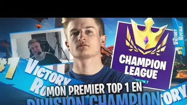 MON PREMIER TOP 1 EN DIVISION CHAMPION SUR FORTNITE BATTLE ROYALE WTF !!!