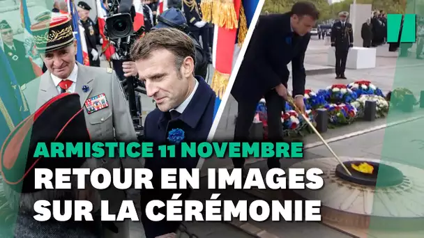 11 novembre : Les images de la cérémonie de commémoration de l’Armistice