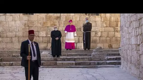 À Jérusalem, une messe de Pâque célébrée en petit comité