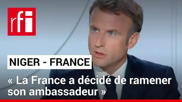 E. Macron : « Nous mettons fin à notre coopération militaire avec les autorités de fait du Niger »