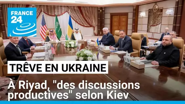 Après une réunion à Riyad, le ministre ukrainien de la Défense salue des discussions "productives"