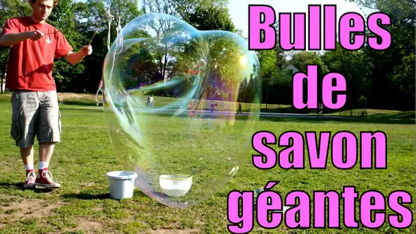 Bulles de savon géantes ! — Science étonnante #13