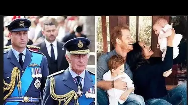 "Encore un peu de tension" entre les Royals et les Sussex à propos des titres d'Archie et Lilibet