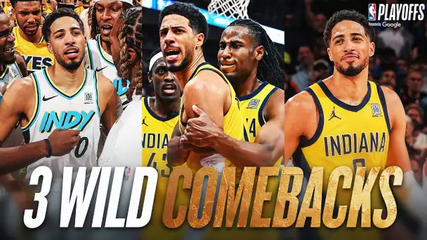 The Pacers' THREE EPIC COMEBACKS This Postseason!