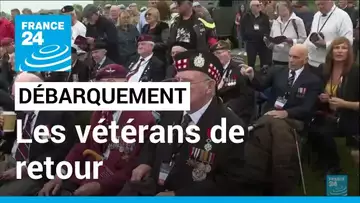 78e anniversaire du Débarquement : les vétérans reviennent en Normandie • FRANCE 24