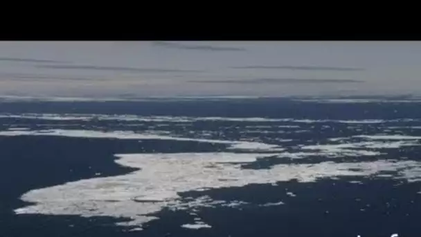 Canada, territoire du Nunavut : mosaïques de glace