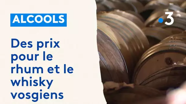 Whisky  et rhum vosgiens récompensés
