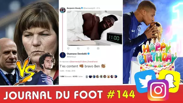 Benjamin MENDY trolle OUsmane DEMBÉLÉ, Véronique RABIOT sort du silence, MBAPPÉ a (seulement) 20 ans