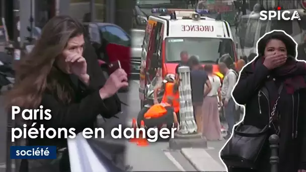 Paris : piétons en danger