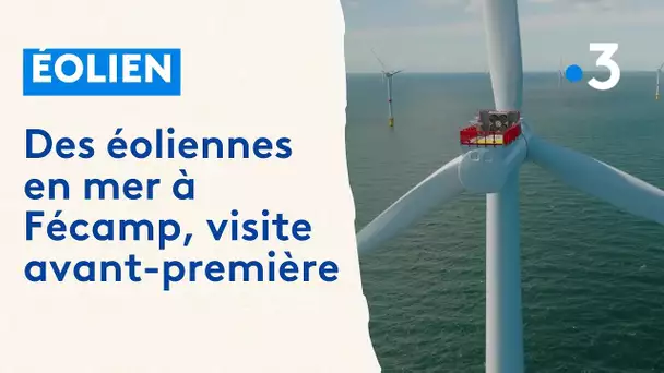 Eoliennes en mer à Fécamp : on vous fait visiter en avant-première