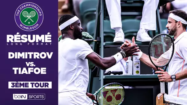 Résumé - Wimbledon : Grigor Dimitrov VS Frances Tiafoe