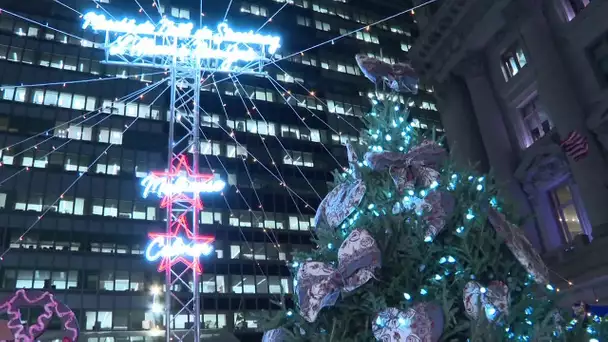 Le marché de Noël de Strasbourg à New York, dans le Sud de Manhattan