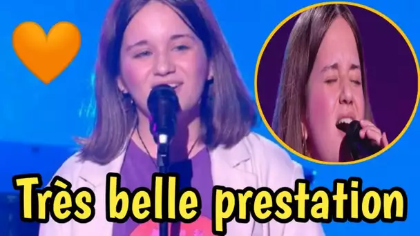 The Voice kids: Maëlys a chanté another love de Tom odell et continue avec Slimane