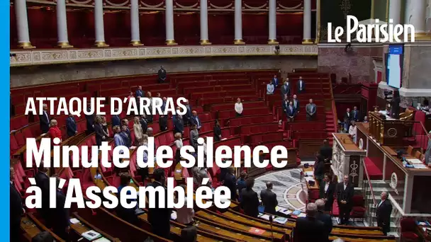 Attaque au couteau à Arras : minute de silence à l'Assemblée nationale