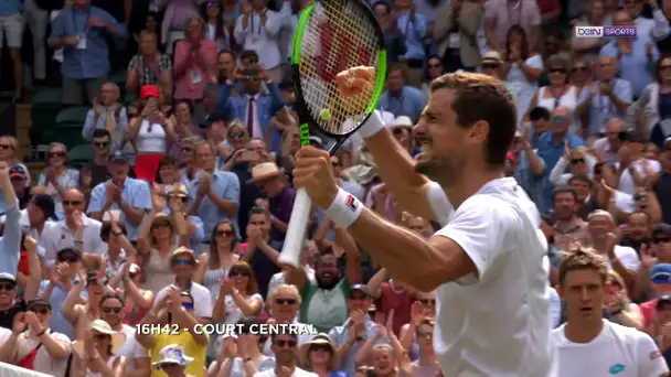 Wimbledon : Paire, Anderson, Djokovic, Halep… Le film du 5 juillet